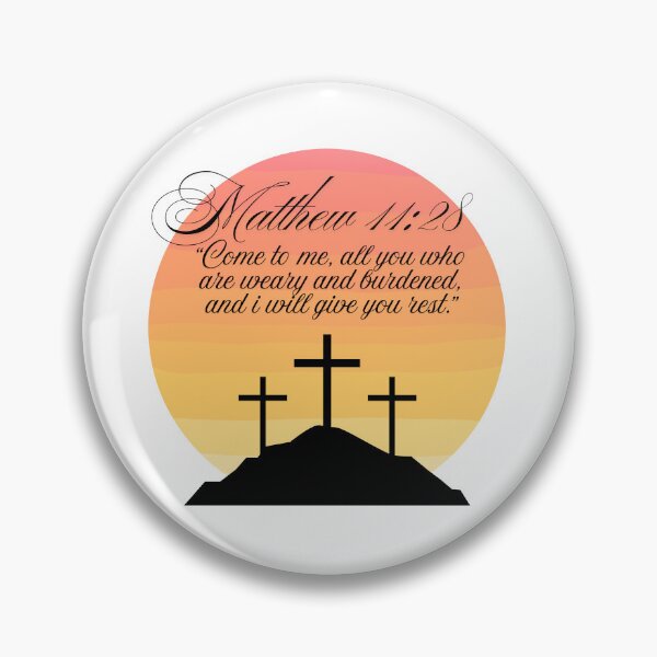 Item preview, Matthew 11:28 designed and sold by Sun & Spirit Designs.