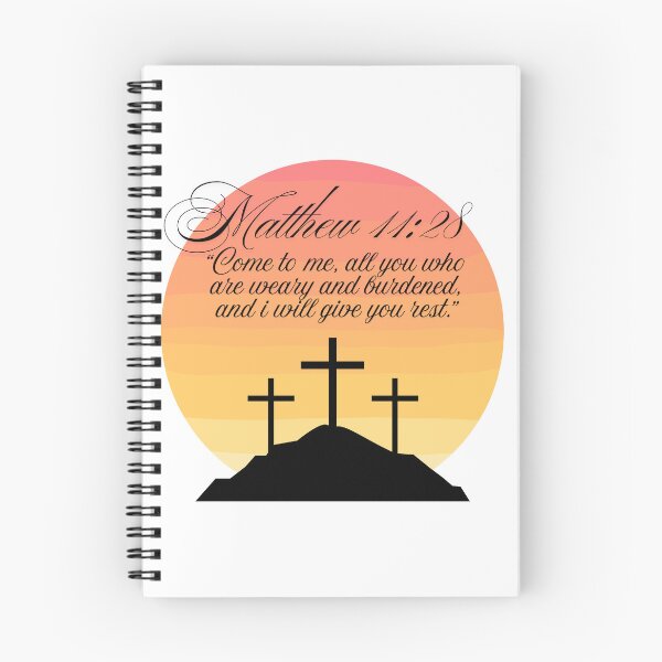 Item preview, Matthew 11:28 designed and sold by Sun & Spirit Designs.