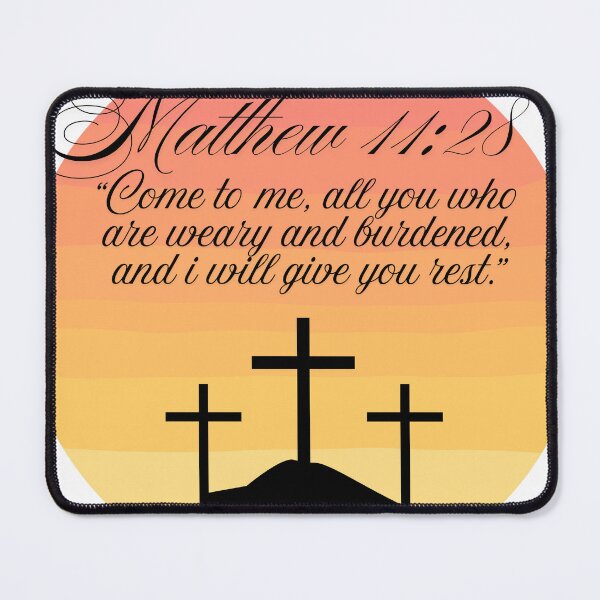 Item preview, Matthew 11:28 designed and sold by Sun & Spirit Designs.