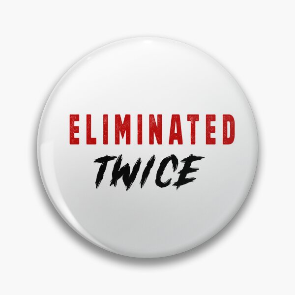Item preview, Eliminated Twice Stamp designed and sold by STYLO FASHION.