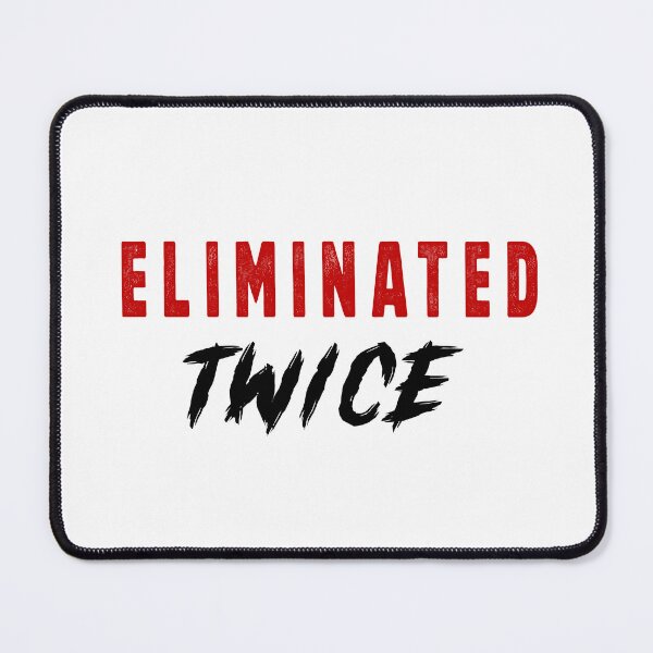 Item preview, Eliminated Twice Stamp designed and sold by STYLO FASHION.