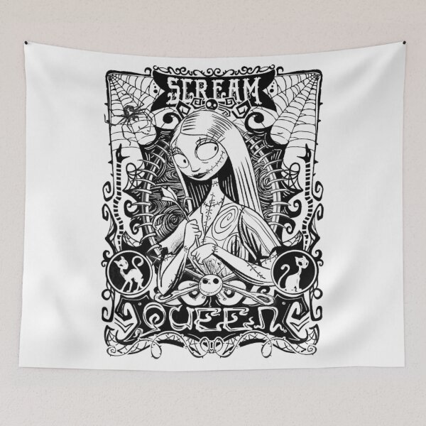Item preview, The Nightmare Before Christmas Sally Scream Queen  designed and sold by enamalbjerdekx.