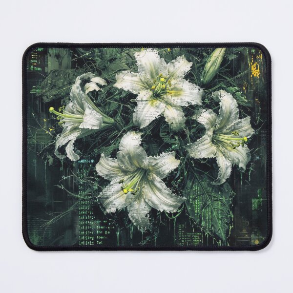 Item preview, Digital Petals in Cybernetic Bloom designed and sold by Insomnia Art Designs.