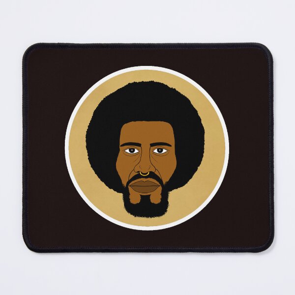 Item preview, Holy Afro Vibes – Bearded Man with Halo and Nose Piercing. Illustration. Circle Edition. designed and sold by Eric Sintès.