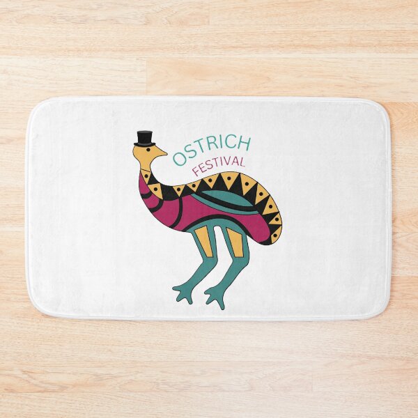 Item preview, OSTRICH FESTIVAL designed and sold by MYTHICAL ME.