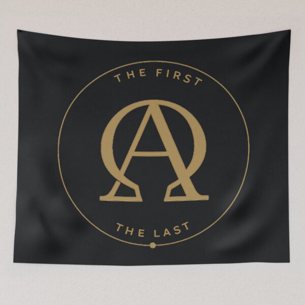 Item preview, Alpha Ωmega — Luxury Monogram (The First • The Last) designed and sold by Sanctum Icons.