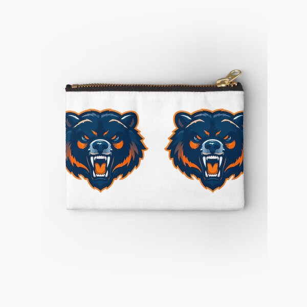 Item preview, Orange Blue Illustrations Iconic Sports Bears Mascots Design designed and sold by ART ATTACK ZONE.