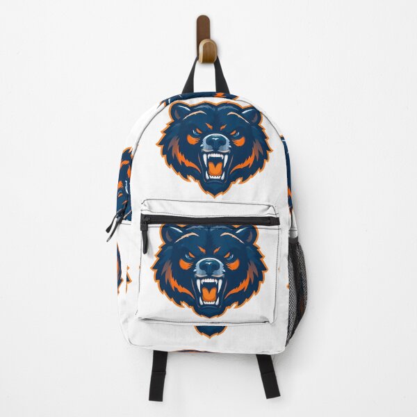 Item preview, Orange Blue Illustrations Iconic Sports Bears Mascots Design designed and sold by ART ATTACK ZONE.
