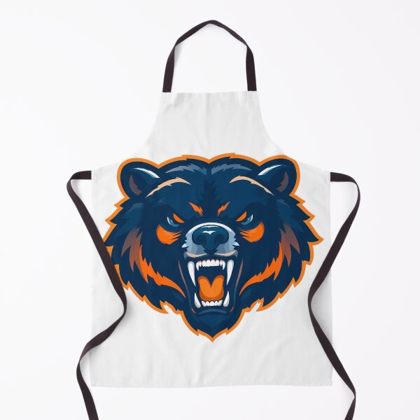 Item preview, Orange Blue Illustrations Iconic Sports Bears Mascots Design designed and sold by ART ATTACK ZONE.