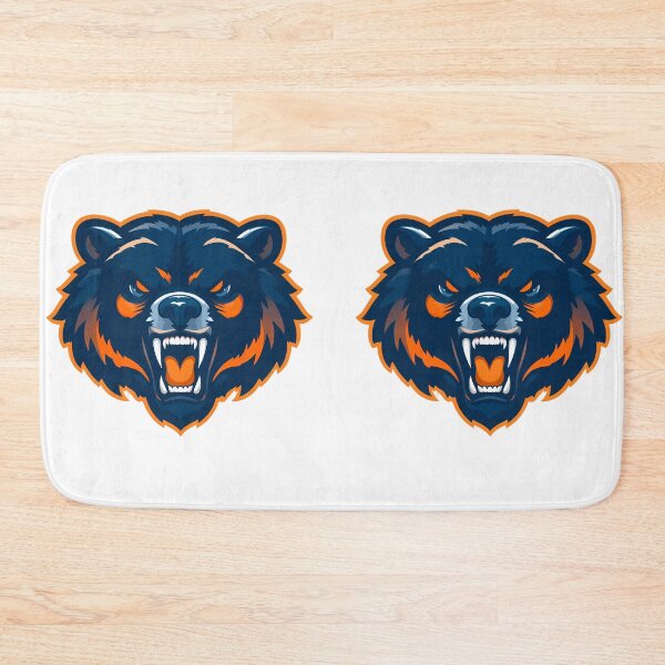 Item preview, Orange Blue Illustrations Iconic Sports Bears Mascots Design designed and sold by ART ATTACK ZONE.