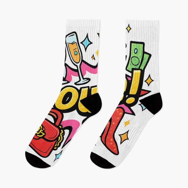 Item preview, BOUJEE! Pop Art Comic Style Sticker designed and sold by royalswin.