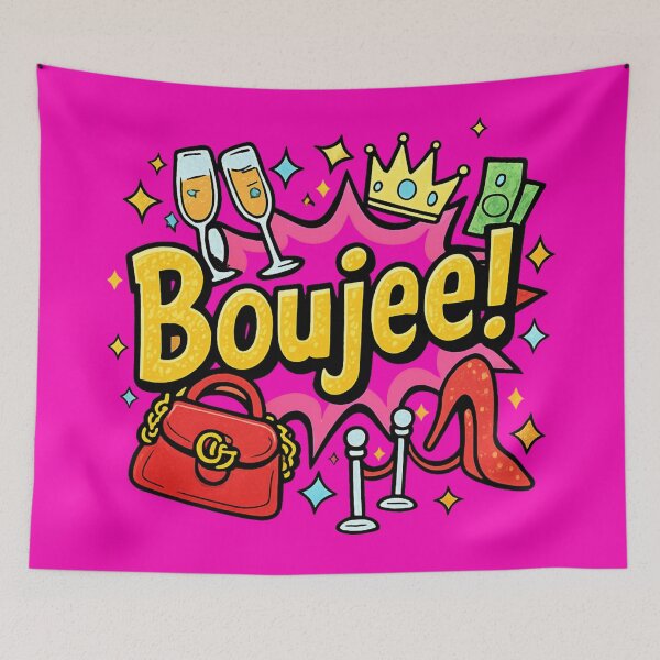 Item preview, BOUJEE! Pop Art Comic Style Sticker designed and sold by royalswin.