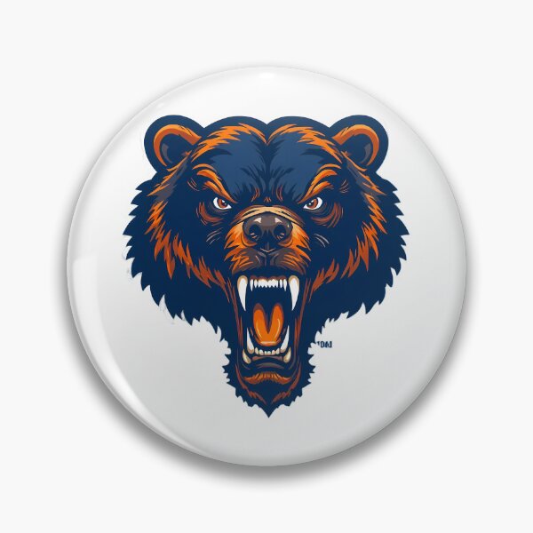 Item preview, Orange Blue Iconic Sports Helmets Mascots Design designed and sold by ART ATTACK ZONE.