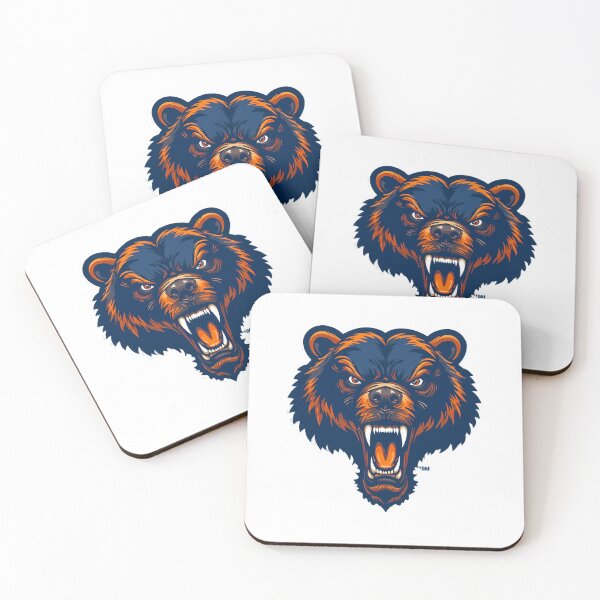 Item preview, Orange Blue Iconic Sports Helmets Mascots Design designed and sold by ART ATTACK ZONE.