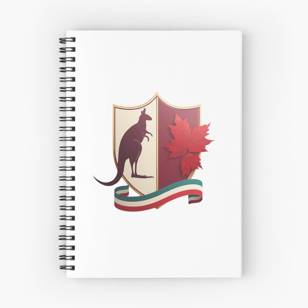 Item preview, Global Italian Heritage Crest - Australia & Canada United designed and sold by PI-Global.