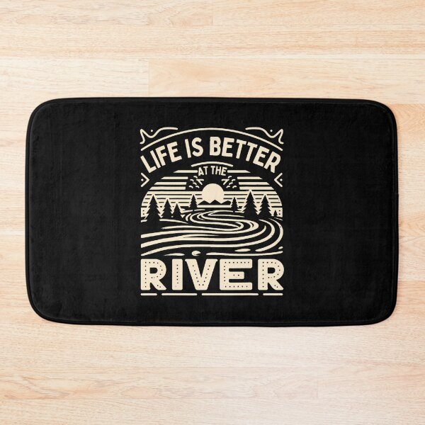 Item preview, Retro Life Is Better At The River Summer Camping Float Trip designed and sold by elihletoriong.
