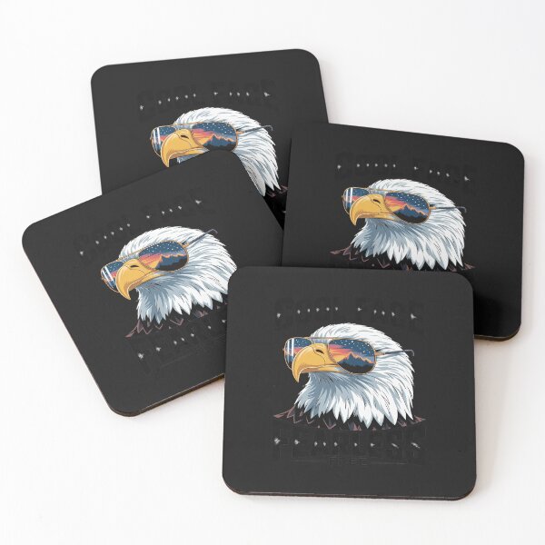 Item preview, cool face bald eagle designed and sold by JessicaWalshdf.