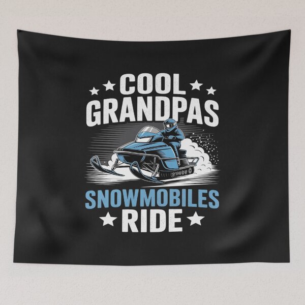 Item preview, Cool Grandpas Ride Snowmobiles Snowmobile Dad Grandpa designed and sold by JessicaWalshdf.