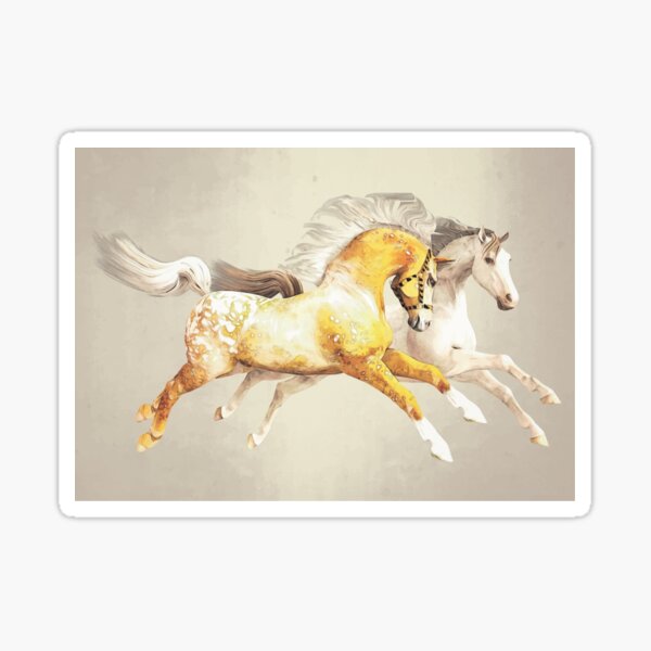 The Gallopers | Horse Art Sticker