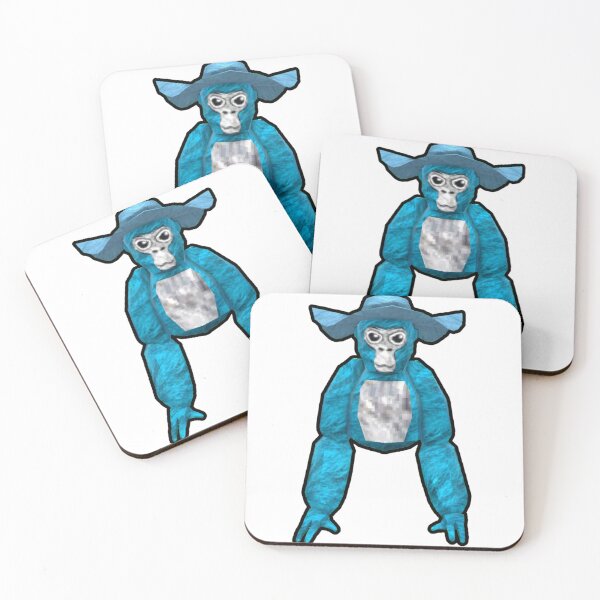 Item preview, Tag you're it! Gorilla VR Gaming Blue Monke designed and sold by CreativeJuicesCanada.