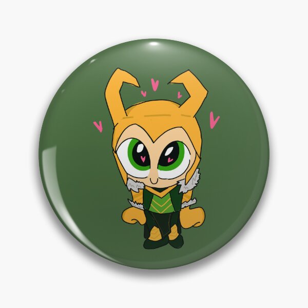 Artikelvorschau, Loki Chibi entworfen und verkauft von SeraphStickers.