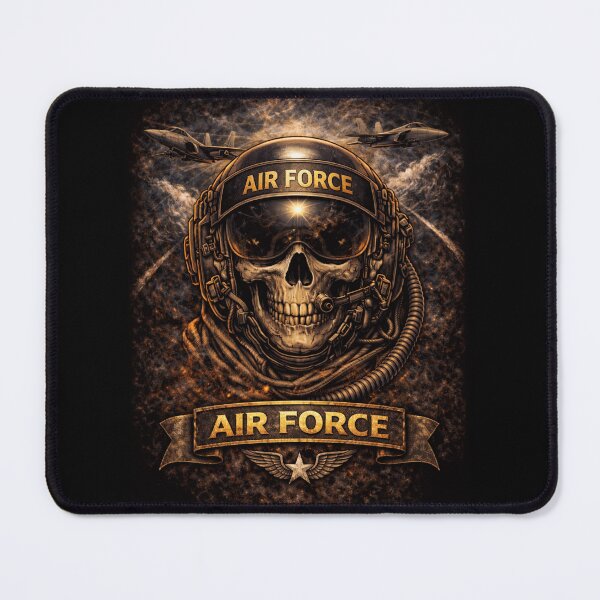 Item preview, SVT Air Force Skull | Military Aviation & First Responder Support Tribute Art designed and sold by SEVERTREND APPAREL .