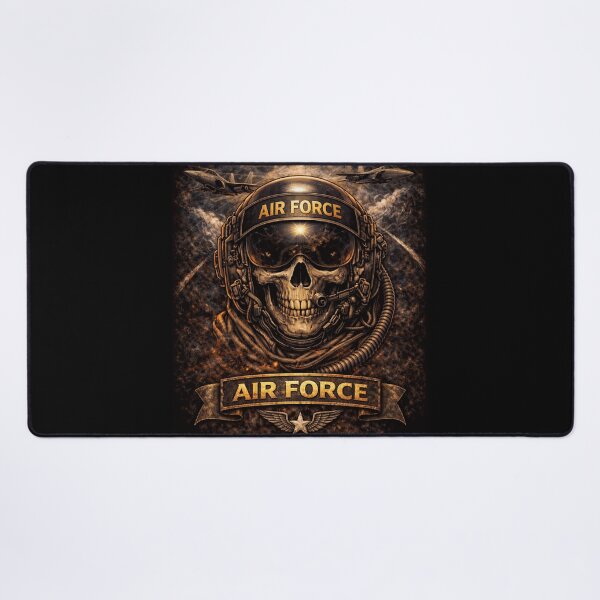 Item preview, SVT Air Force Skull | Military Aviation & First Responder Support Tribute Art designed and sold by SEVERTREND APPAREL .