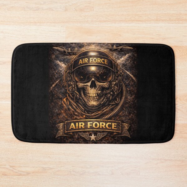 Item preview, SVT Air Force Skull | Military Aviation & First Responder Support Tribute Art designed and sold by SEVERTREND APPAREL .