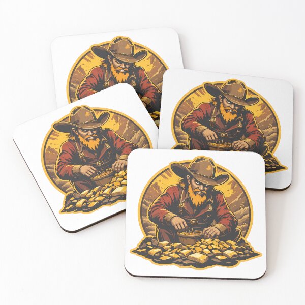 Item preview, Gold Miner Iconic Sports Helmets Mascots Design Money designed and sold by ART ATTACK ZONE.