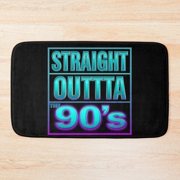 Item preview, Neon Straight Outta the 90's Retro Vintage designed and sold by WHITE FLAME PRINTS.