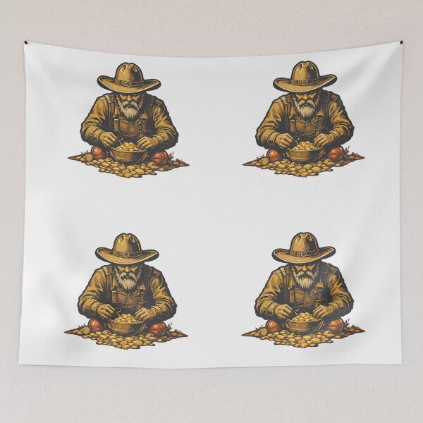 Item preview, Miner Gold Iconic Sports Helmets Mascots Design Pro designed and sold by ART ATTACK ZONE.