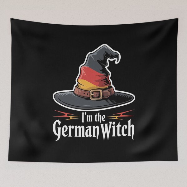 Item preview, I'm The German Witch Germany Flag Easy Halloween Costume designed and sold by Slwankol.