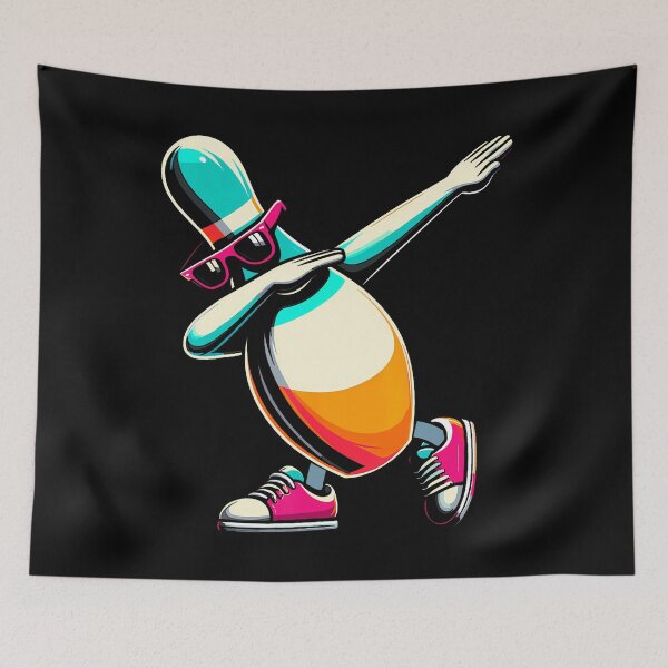 Item preview, Funny Bowling Bowling Pin Dabbing Dab Bowler Boy designed and sold by pfanodlnazb.