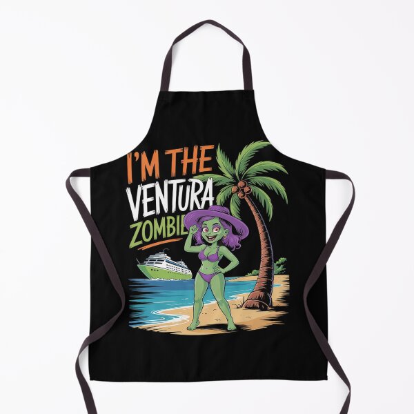 Item preview, I'm The Ventura Zombie Tropical Beach Cruise Halloween Day designed and sold by Slwankol.