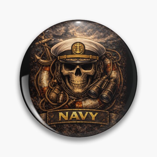 Item preview, SVT Navy Skull | Military Sea Service & First Responder Support Tribute Art designed and sold by SEVERTREND APPAREL .