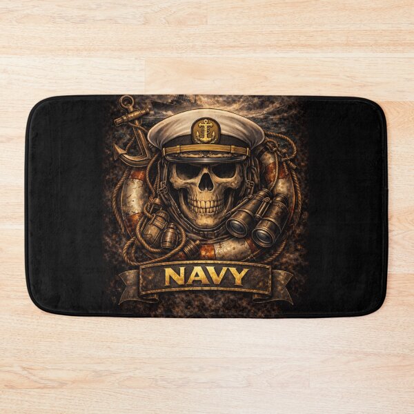 Item preview, SVT Navy Skull | Military Sea Service & First Responder Support Tribute Art designed and sold by SEVERTREND APPAREL .