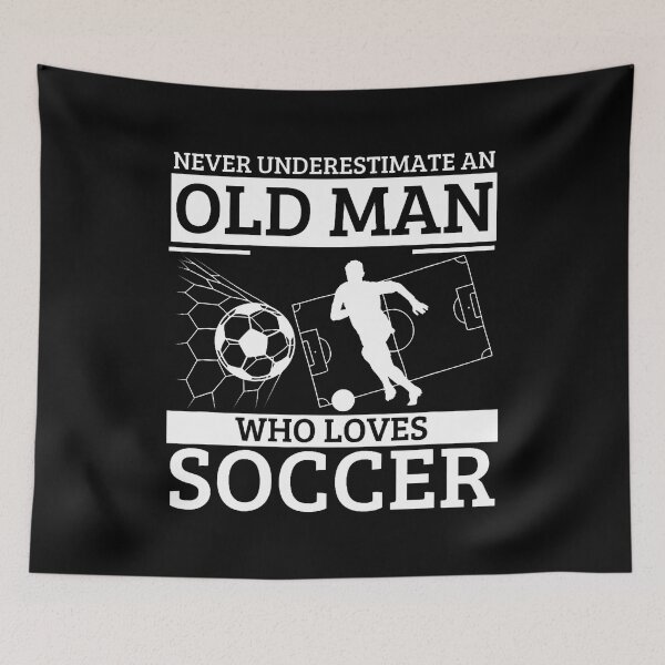 Item preview, Soccer Never Underestimate An Old Man Who Loves Soccer designed and sold by elihletoriong.