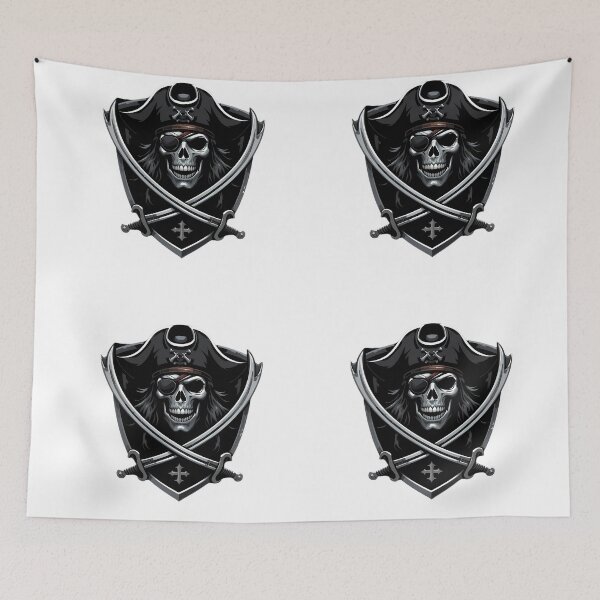 Item preview, Pirates Dynamic Illustrations Iconic Sports Helmets Mascots Design designed and sold by ART ATTACK ZONE.