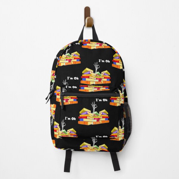 Item preview, I'M Ok Book Reading Librarian Teacher Student School designed and sold by PaulaStokes2.