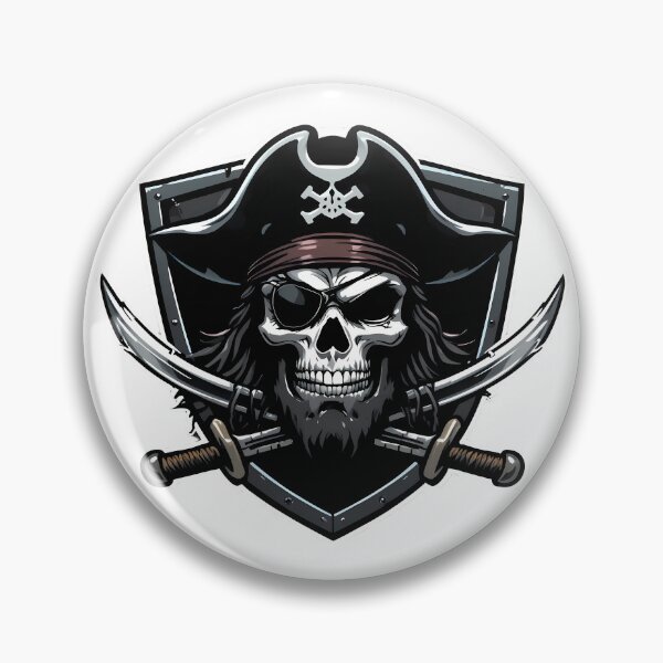 Item preview, Swords Pirates Illustrations Iconic Sports Helmets Mascots Design designed and sold by ART ATTACK ZONE.