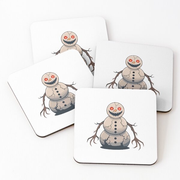 Item preview, Creepy Evil Snowman Horror Illustration designed and sold by Horrify.
