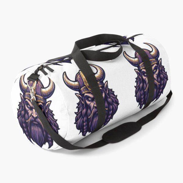 Item preview, Viking Gold Purple Iconic Sports Helmets Mascots Design designed and sold by ART ATTACK ZONE.