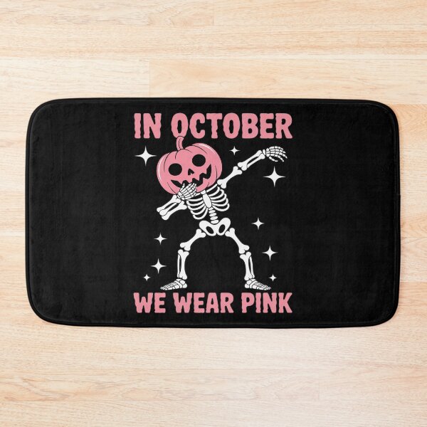 Item preview, in October We Wear Pink Breast Cancer Pumpkin Halloween designed and sold by Slwankol.