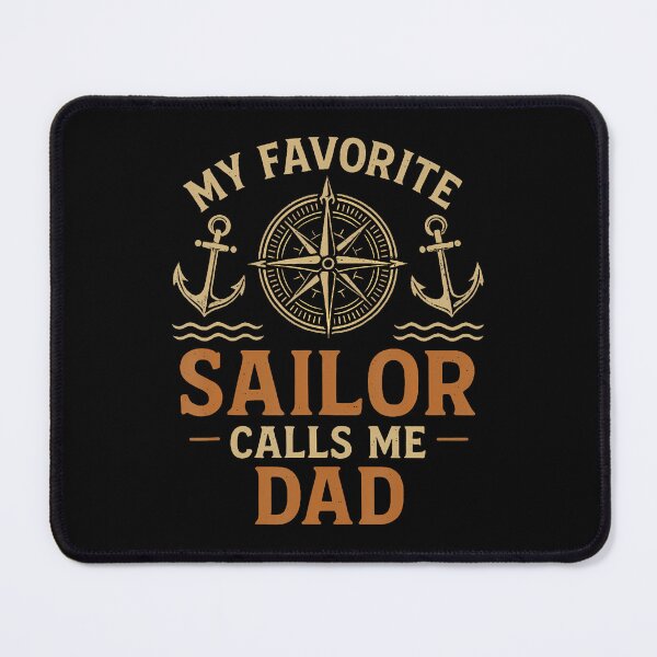 Item preview, My Favorite Sailor Calls Me Dad Vintage Father's Day designed and sold by prabuniard.