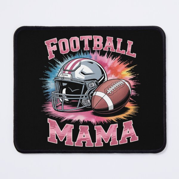 Item preview, in October We Wear Pink Football Mama Breast Cancer Warrior designed and sold by Slwankol.