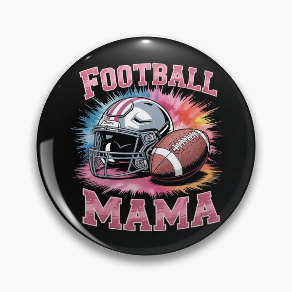 Item preview, in October We Wear Pink Football Mama Breast Cancer Warrior designed and sold by Slwankol.