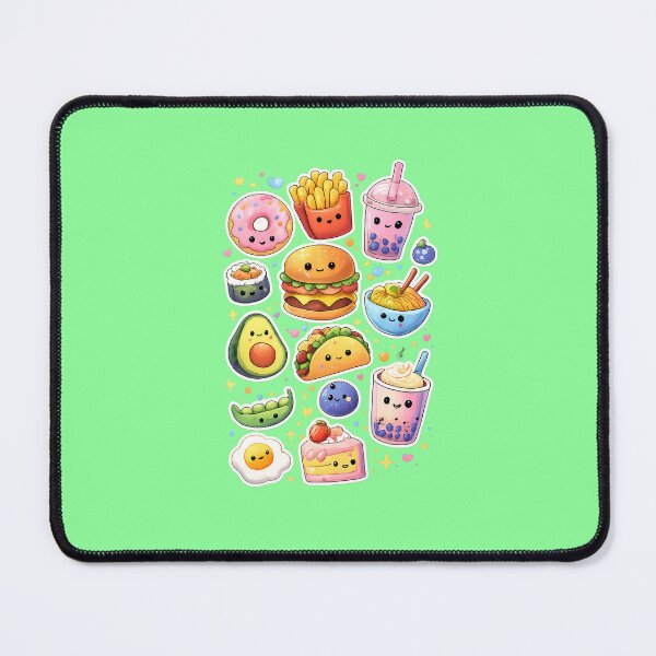 Item preview, Cute Kawaii Food Characters – Adorable Food Sticker Pack Design designed and sold by Fashion Empire.