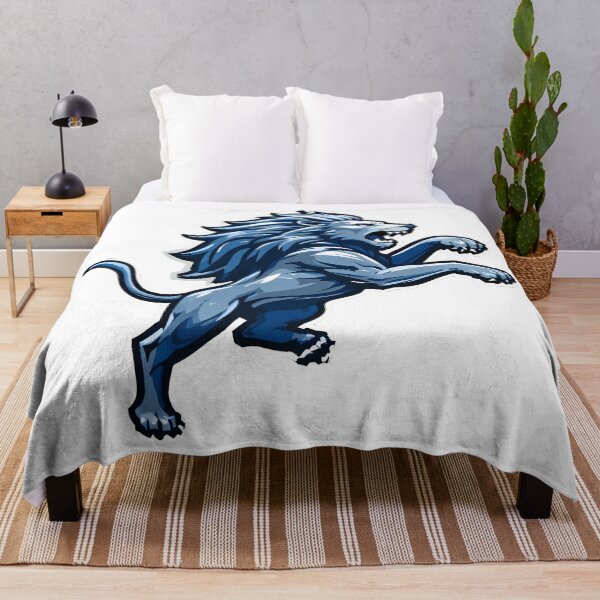 Item preview, Lions Blues Iconic Sports Helmets Mascots Design Lion designed and sold by ART ATTACK ZONE.