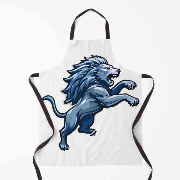 Item preview, Lions Blues Iconic Sports Helmets Mascots Design Lion designed and sold by ART ATTACK ZONE.