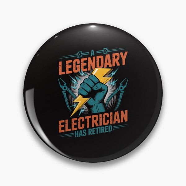 Item preview, Retired Electrician Humor Electrician Retirement Gift designed and sold by portcrysral.